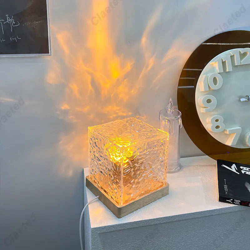 Luminary Waves Crystal Water Lamp