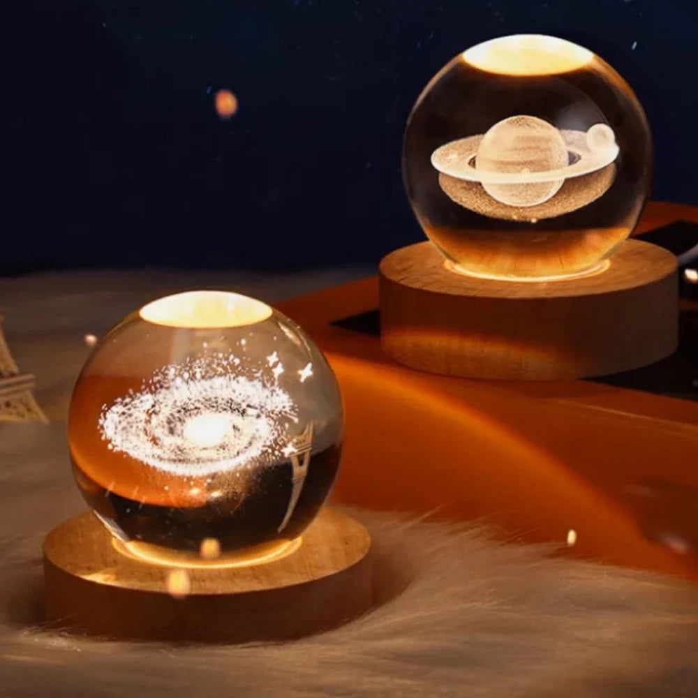 Crystal Ball 3D Astronomy Night Lamp Edition