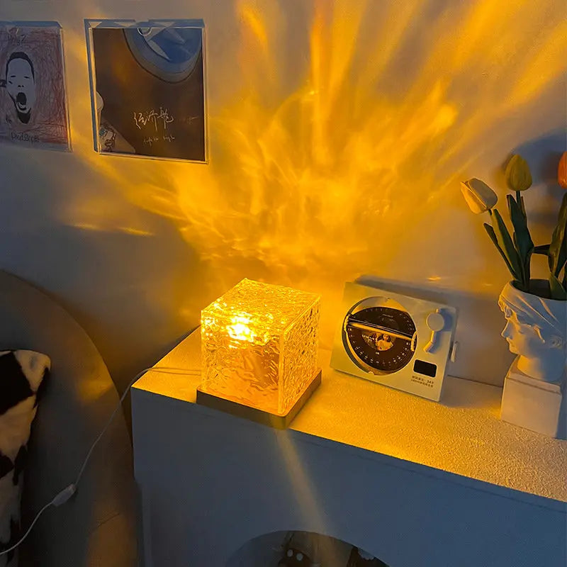 Luminary Waves Crystal Water Lamp