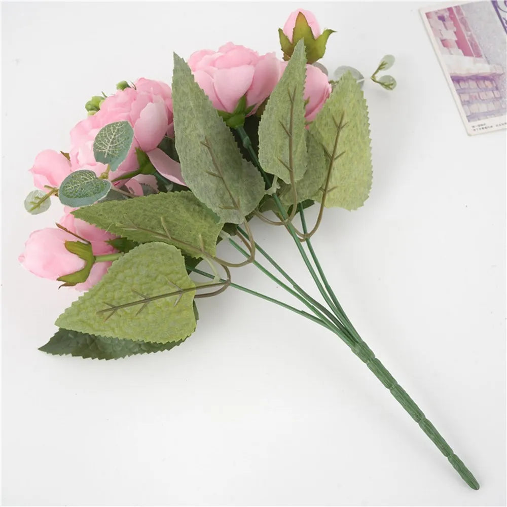 30CM Artificial Flowers Decorations Vase