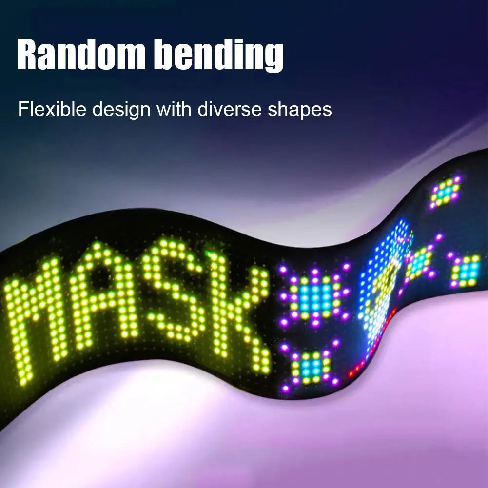 Advertising LED Sign Custom Text Animation Car Display