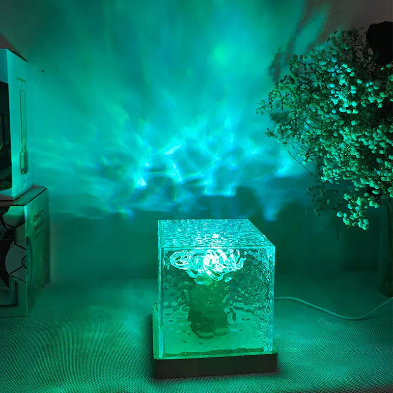 Luminary Waves Crystal Water Lamp