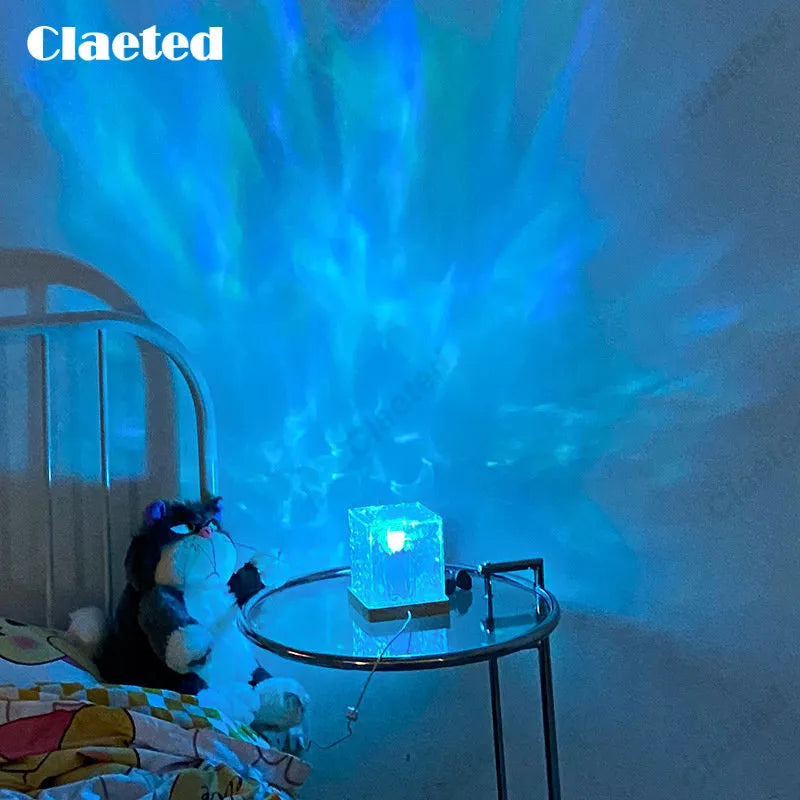 Luminary Waves Crystal Water Lamp