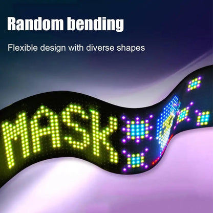 Advertising LED Sign Custom Text Animation Car Display