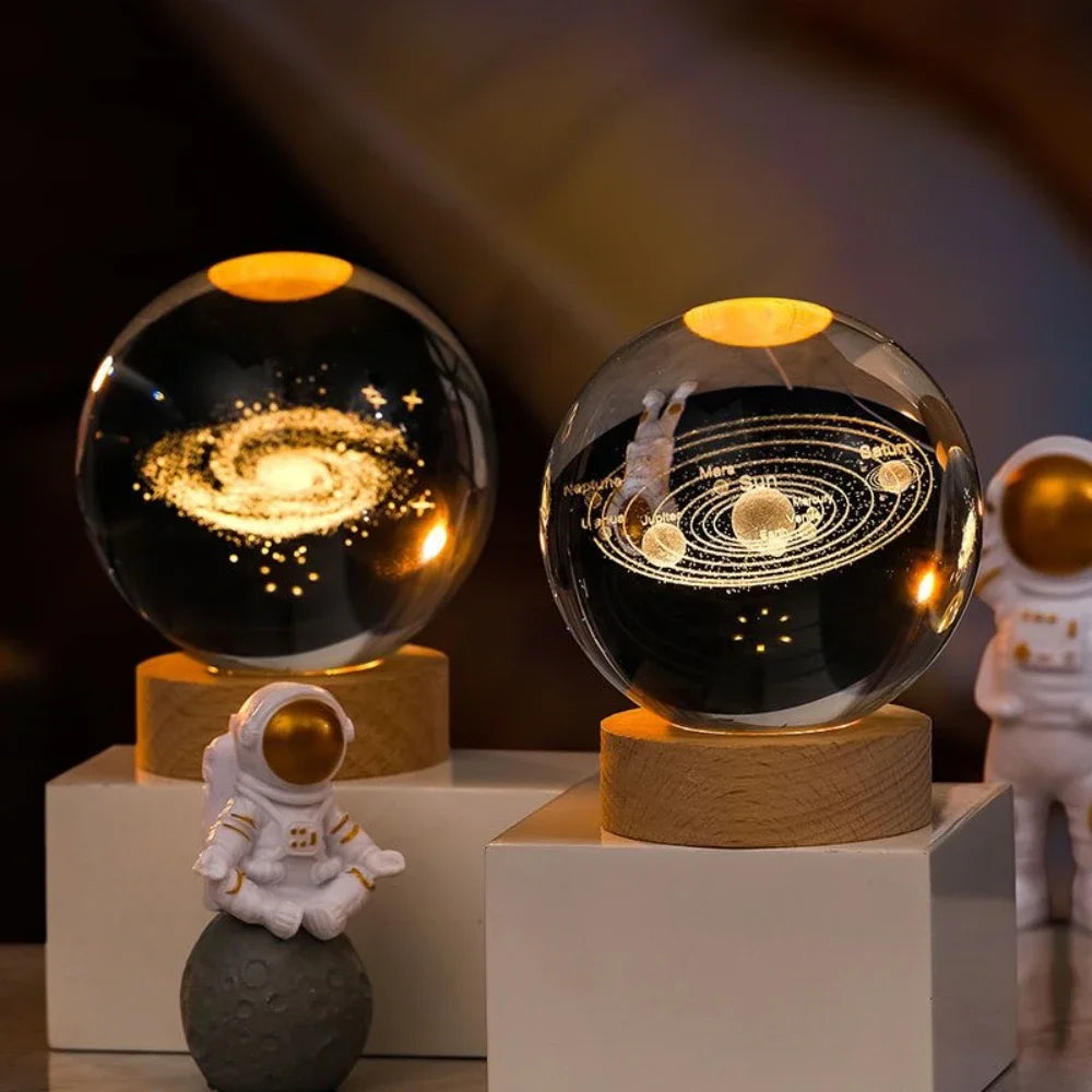 Crystal Ball 3D Astronomy Night Lamp Edition
