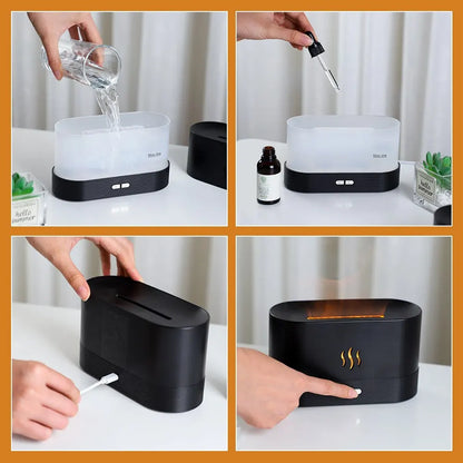 Perfume Air Humidifier With LED Lighting